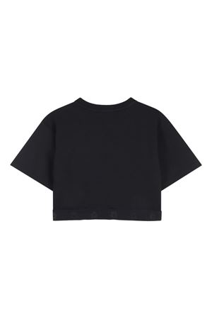 t-shirt in cotone nero KENZO KIDS | K6162109B